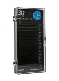 0,07mm 3D D-Curl Lash stripes Mixed Tray