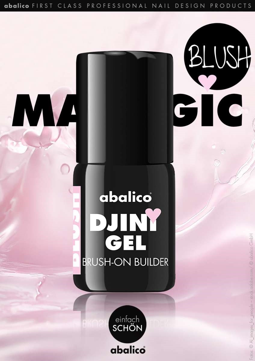 DJINI GEL "BLUSH" - Brush-on Builder